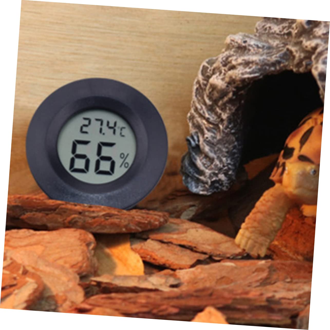 BESPORTBLE 21pezzi Igrometro Termometro Digitale Mini per Terrario Misuratore umidità e Temperatura Compatto per Accessori e Rettili Facile da Trasportare e Resistente