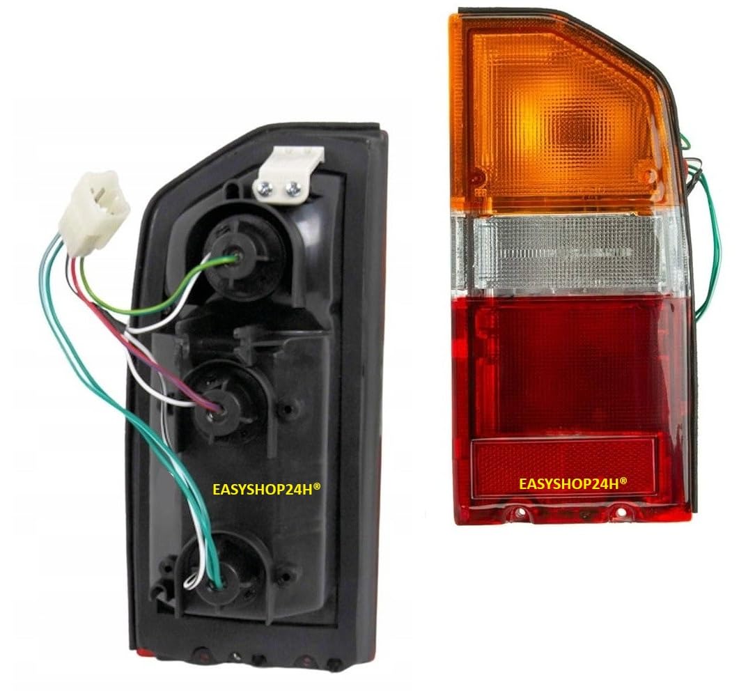 SET 2 FARO FANALE FANALINO POSTERIORE PER VITARA DAL 1988 AL 1997 GRUPPO OTTICO STOP CON PORTALAMPADE E LAMPADINE