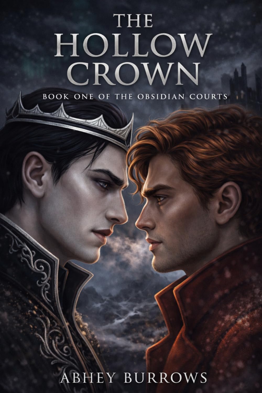 The Hollow Crown: A Dark M/M Fae Romantasy (Enemies to Lovers, Arranged Marriage) (Obsidian Courts)