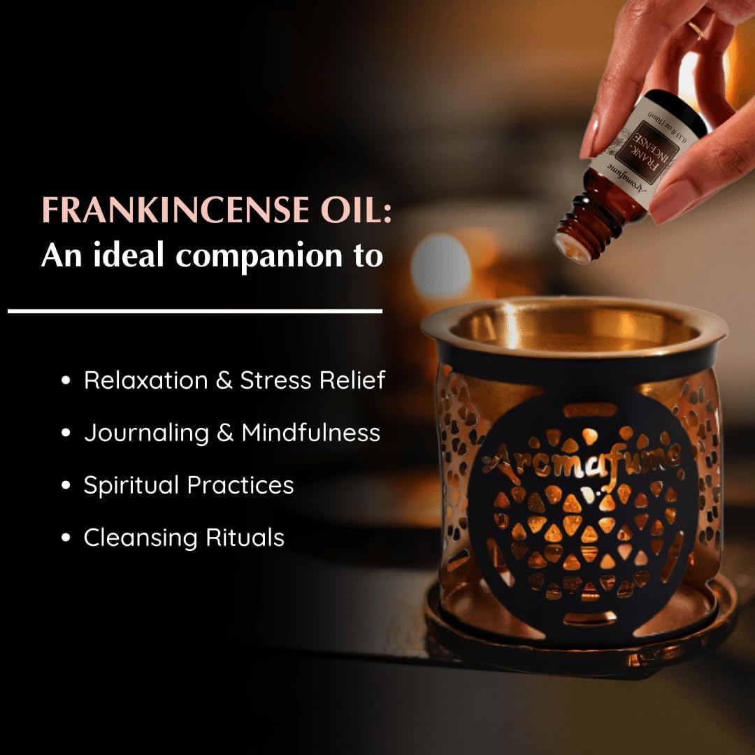 Frankincense Resin Essential Oil Diffuser Blend 30ml by Aromafume | Boswellia Carterii & Boswellia Serrata Extract Blended | Native to East Africa & India | Calms & Relaxes | Charged with Pure Resins - Image 7