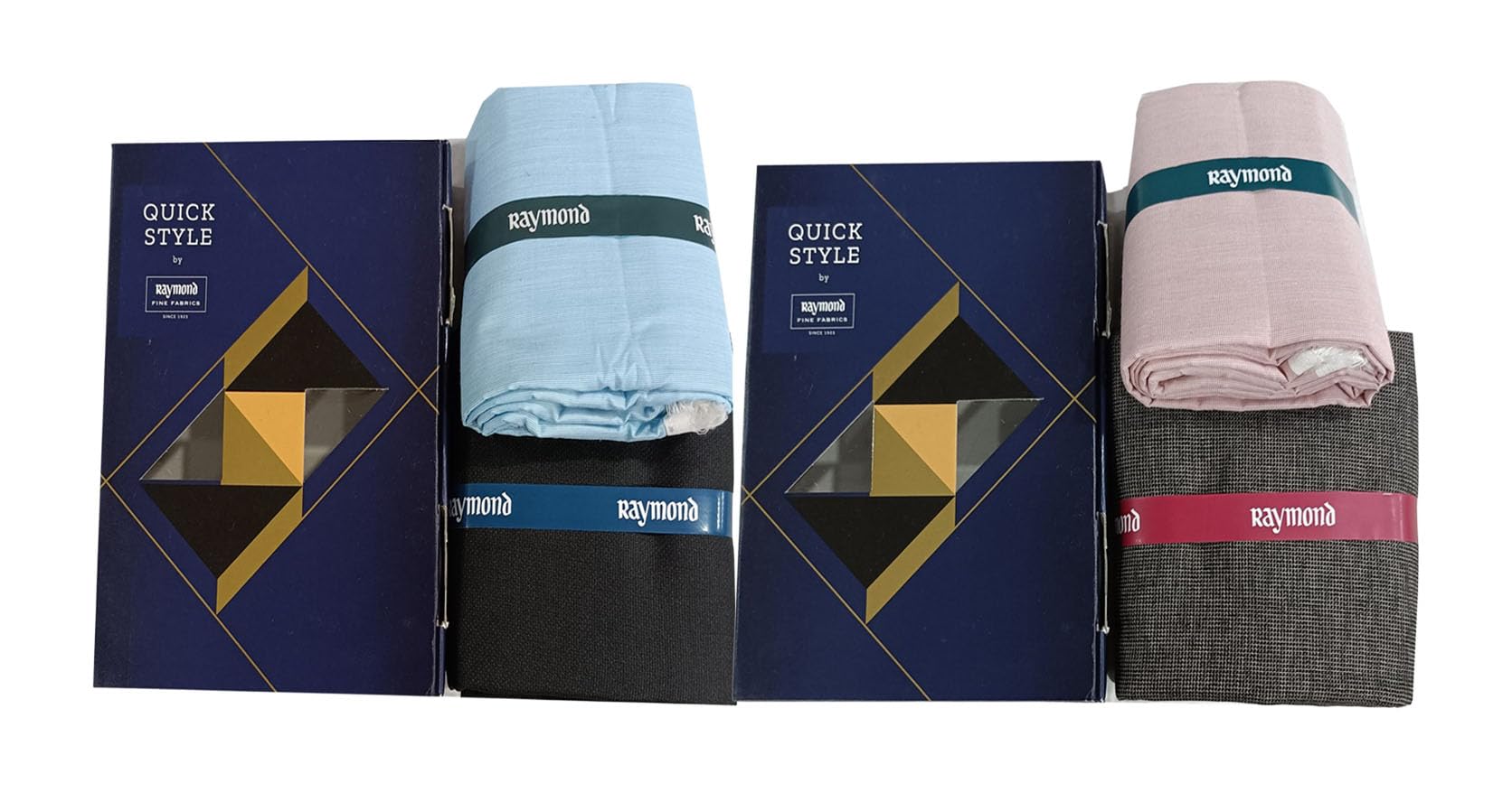 Men's Poly Blend Shirt and Trouser Unstitched Fabric Set - Gift Pack (Multicolour_Free Size) 30003-image-48