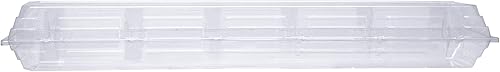 Miniatura 3 de Curtis Wagner Plastics CW-305 - Cajas de flores de rosas grandes transparentes (paquete de 5 unidades, 30 x 5 x 4 pulgadas) para ramillete,