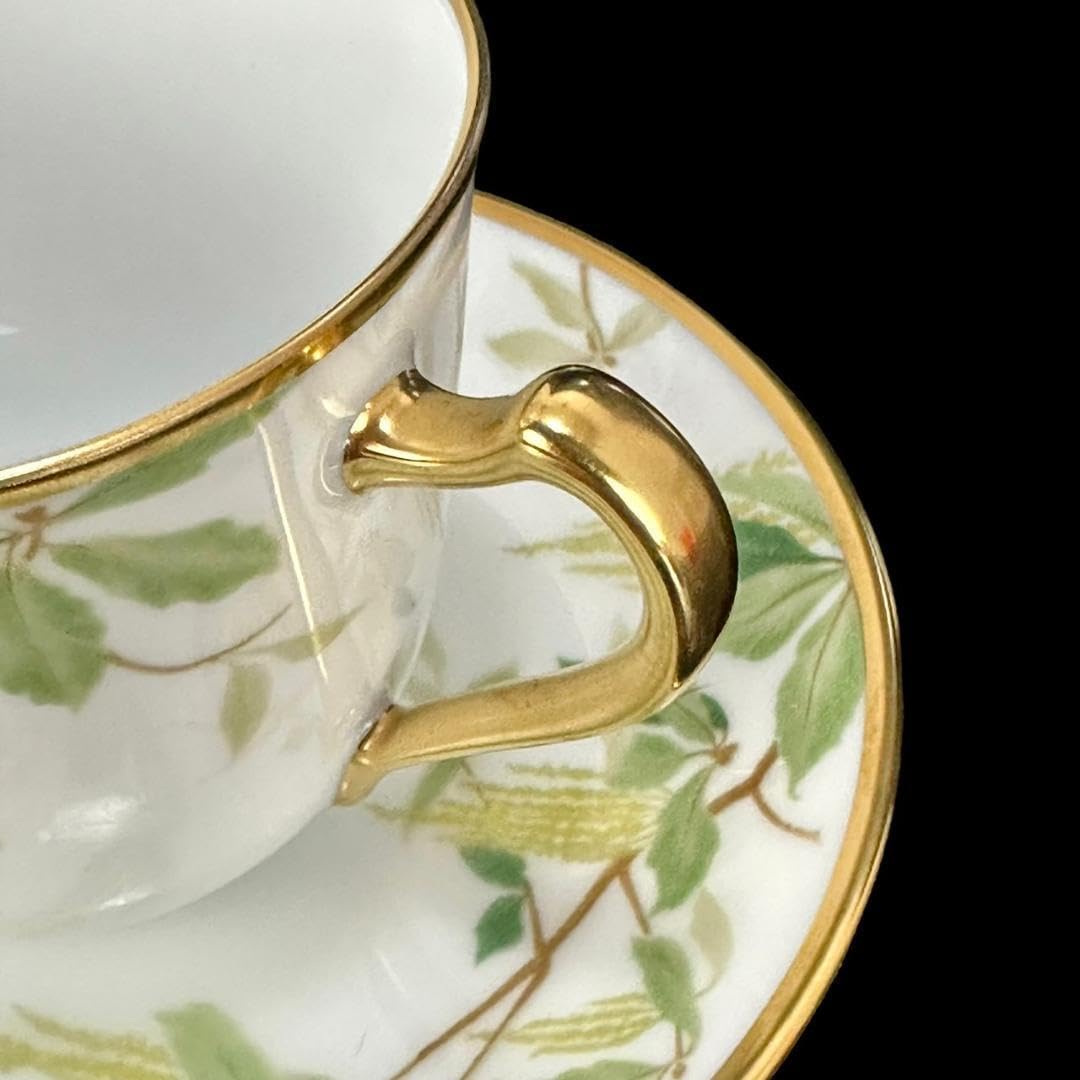 高級洋食器 大倉陶園 野鳥シリーズ カップ＆ソーサー キビタキ 札幌 西野店