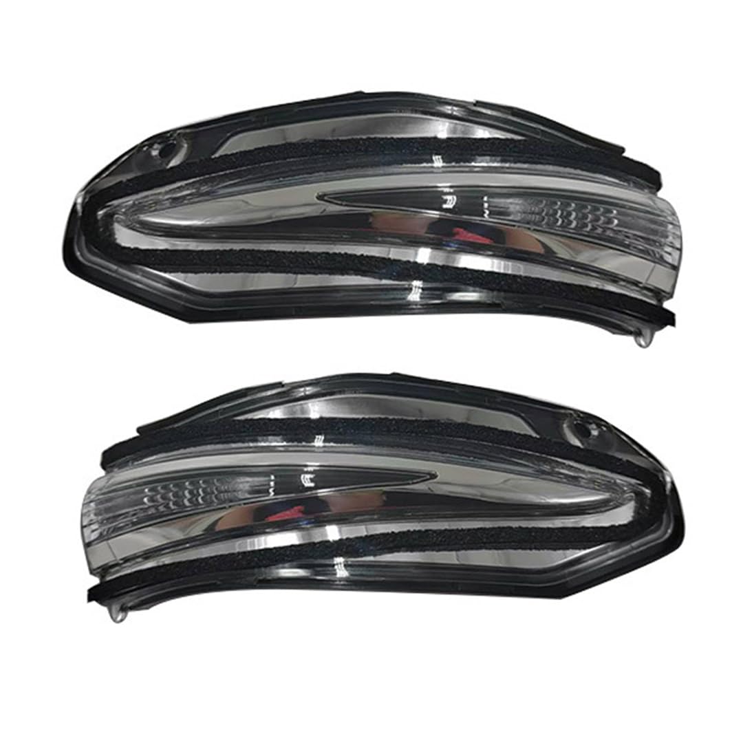 Rufutle Side Marker Lights for Toyota Highlander 2015-2021, Rear View Mirror Turn Signal Light Blinker Indicator Lamp Shell