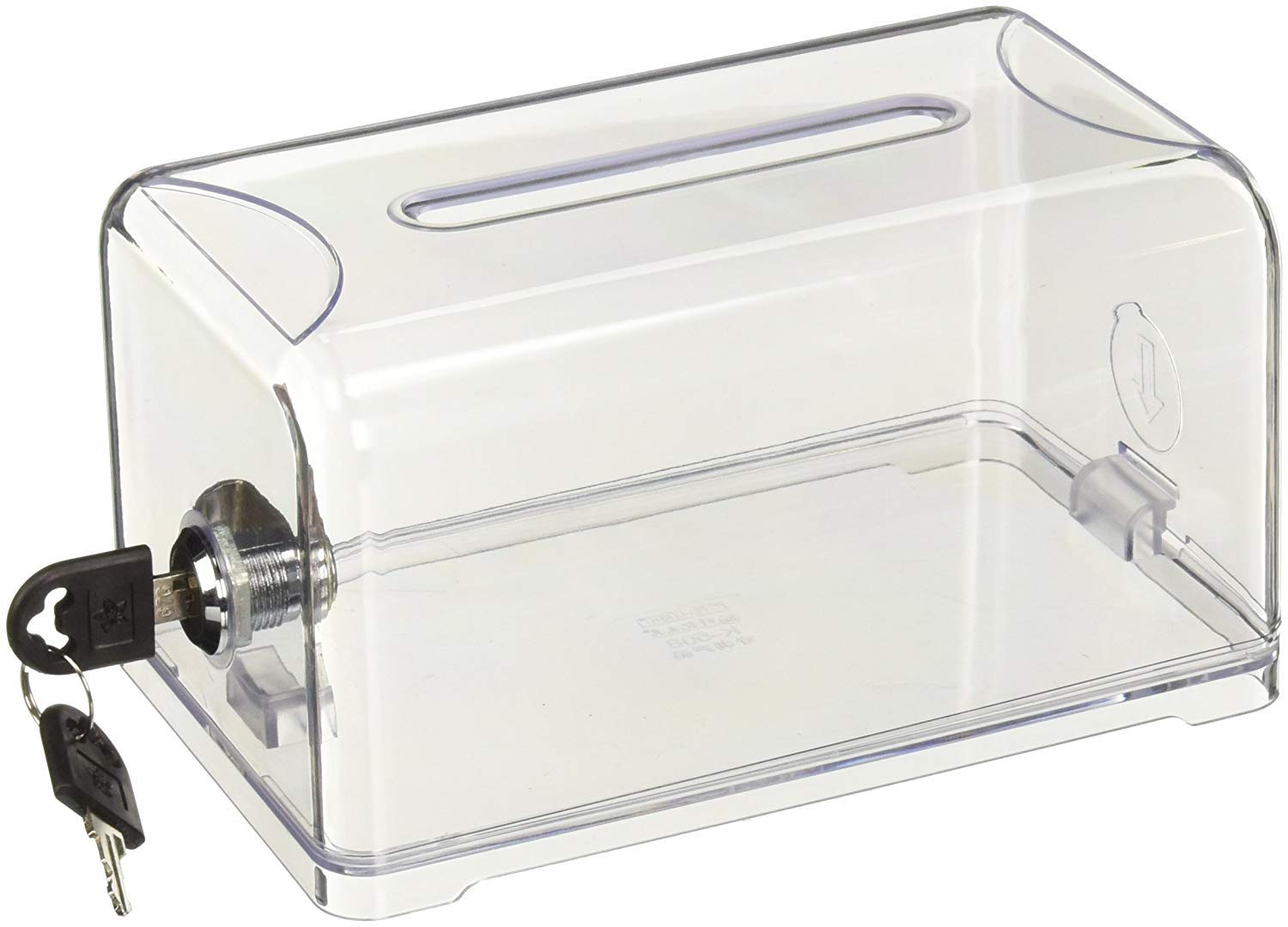 Donation Ballot Box Suggestion Business Card Box with Lock