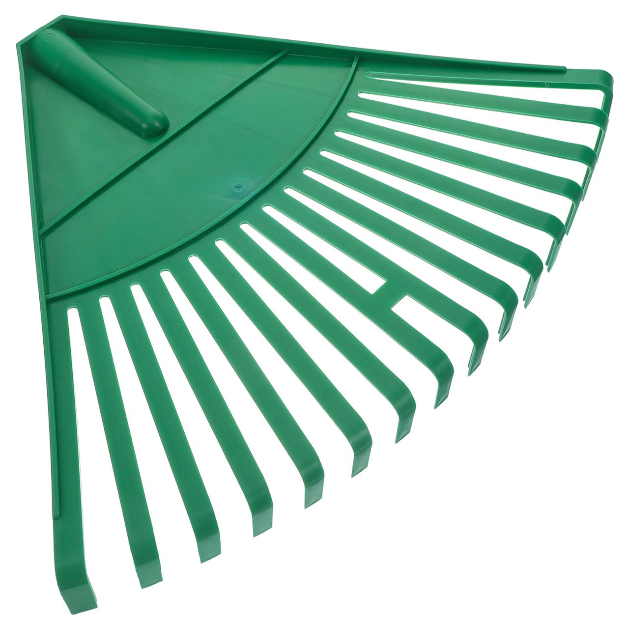 INOOMP Rake for Leaves with 16 Teeth Plastic Rakes for Gardening Shrub Rake Head Soil Leaves Rake Cleaning Leaf