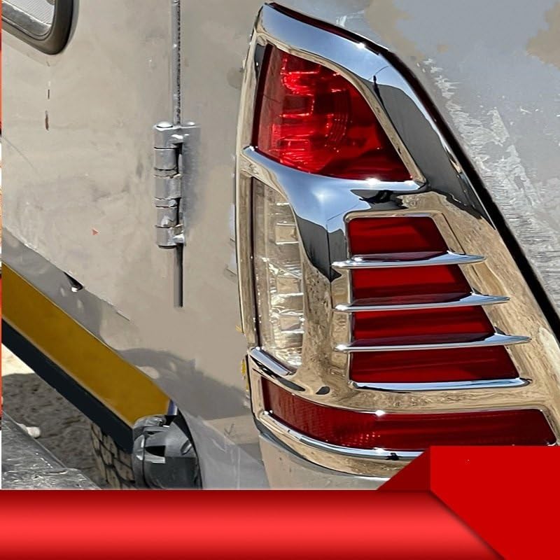 Cubiertas luz trasera coche Isuzu D-Max 2007 a 2011 embellecedor cromo 2