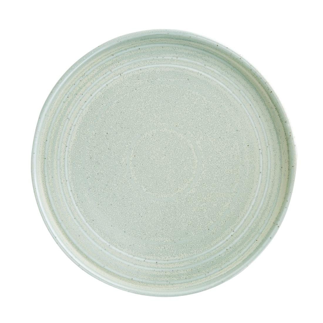 Olympia FB564 Cavolo Lot de 4 assiettes rondes plates Vert printemps 270 mm