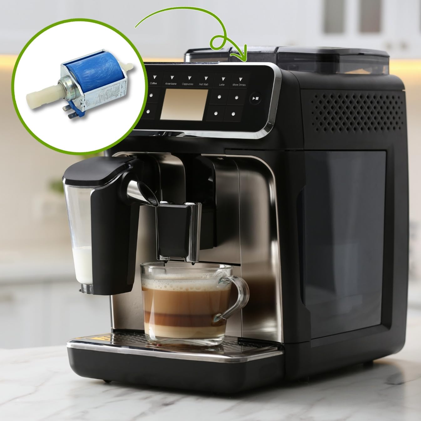 DELONGHI – Espresso-Pumpe 230 V 50 Hz 70 W