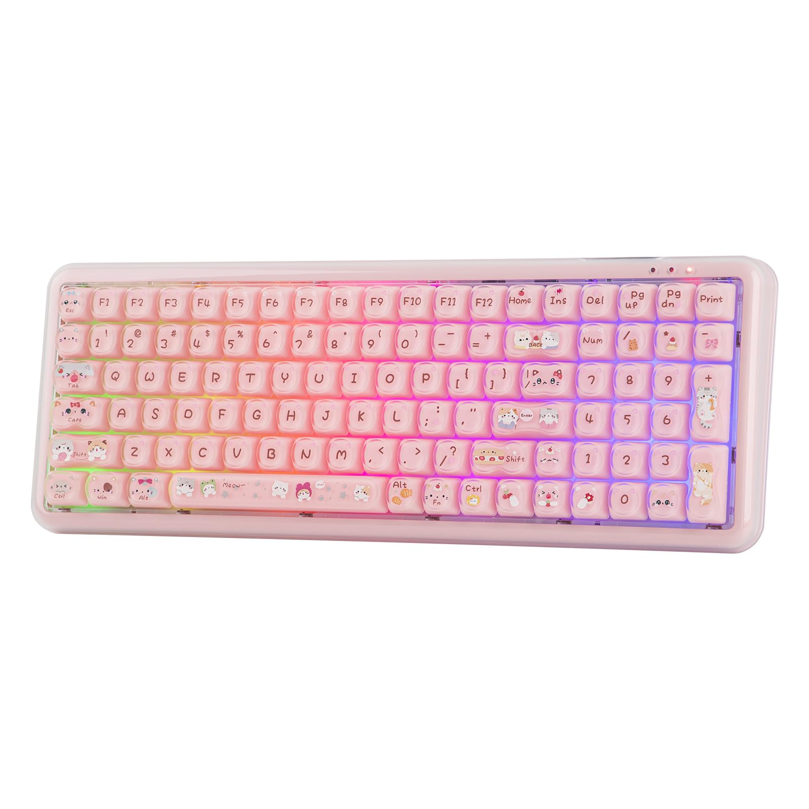 Amazon.com: MechLands X Maorbeng X100 PRO Membrane Gaming Keyboard