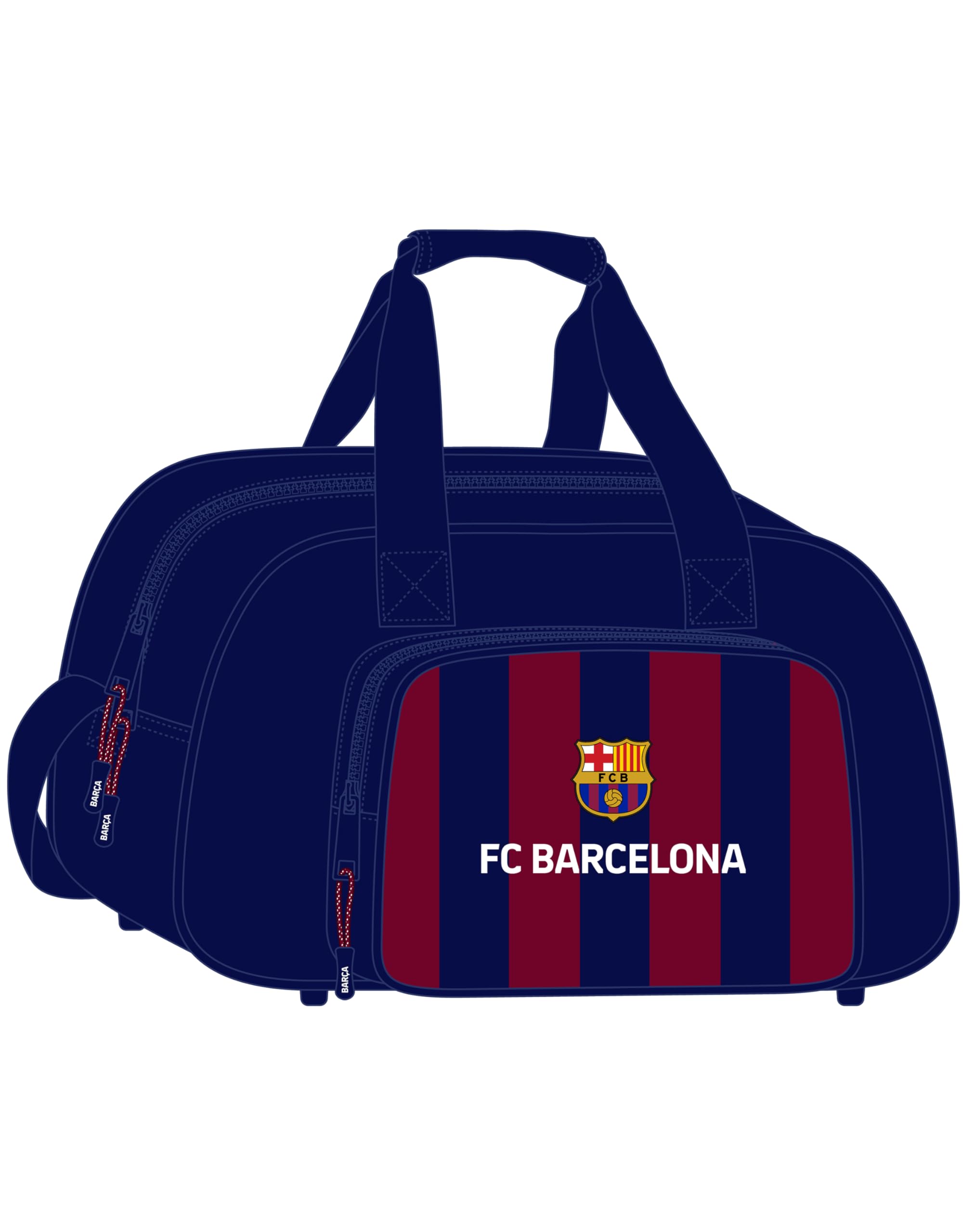 Safta FC BARCELONA DOUBLE - Rugzak - blue