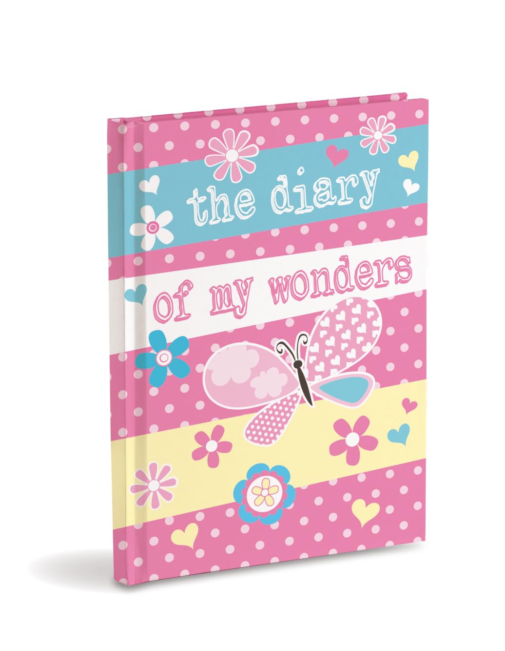 Diary of My Secrets 14.5 x 18.5 cm with blank pages ready to welcome drawings thoughts dreams and adventures