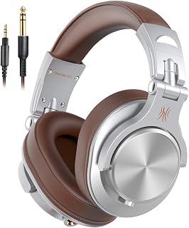 OneOdio Headphones Over Ear, Wired Studio Headphones with SharePort, Professional Headset with Stereo Bass Sound, Foldable Headphones Suitable for Electric Drum Keyboard Guitar Amplifier