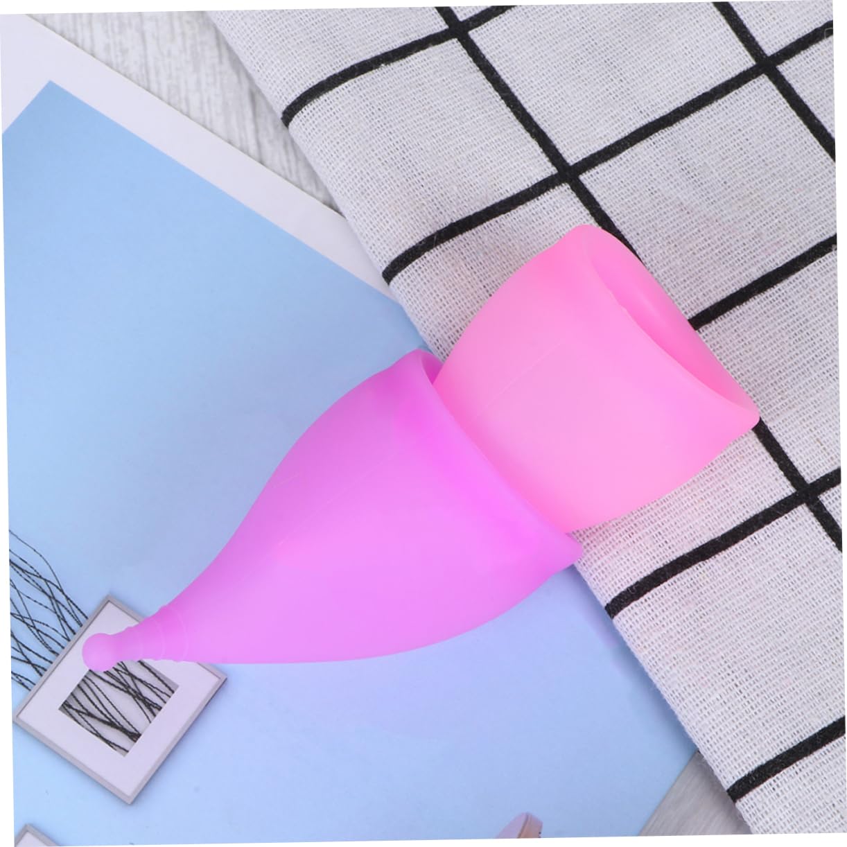 Didiseaon 3 Set Di Coppette in Silicone Riutilizzabili Femminili Sicure Delicate Sulla Pelle Per Il Ciclo Mestruale 6 Pezzi*3