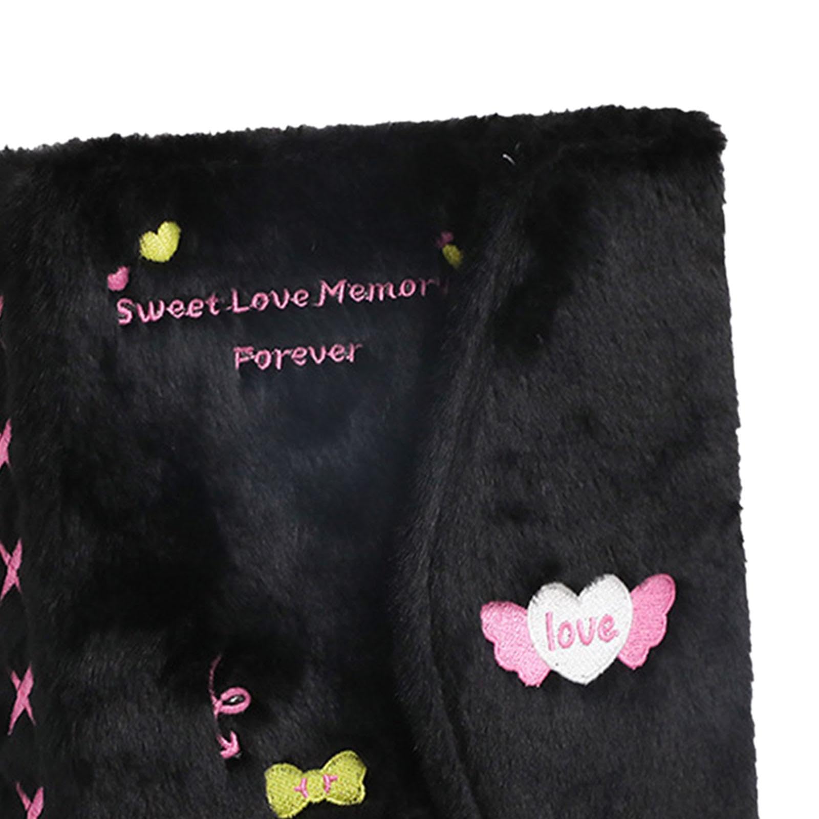 Hrippy Album Fotografico in Peluche Formato A5 con Tasche Interne per