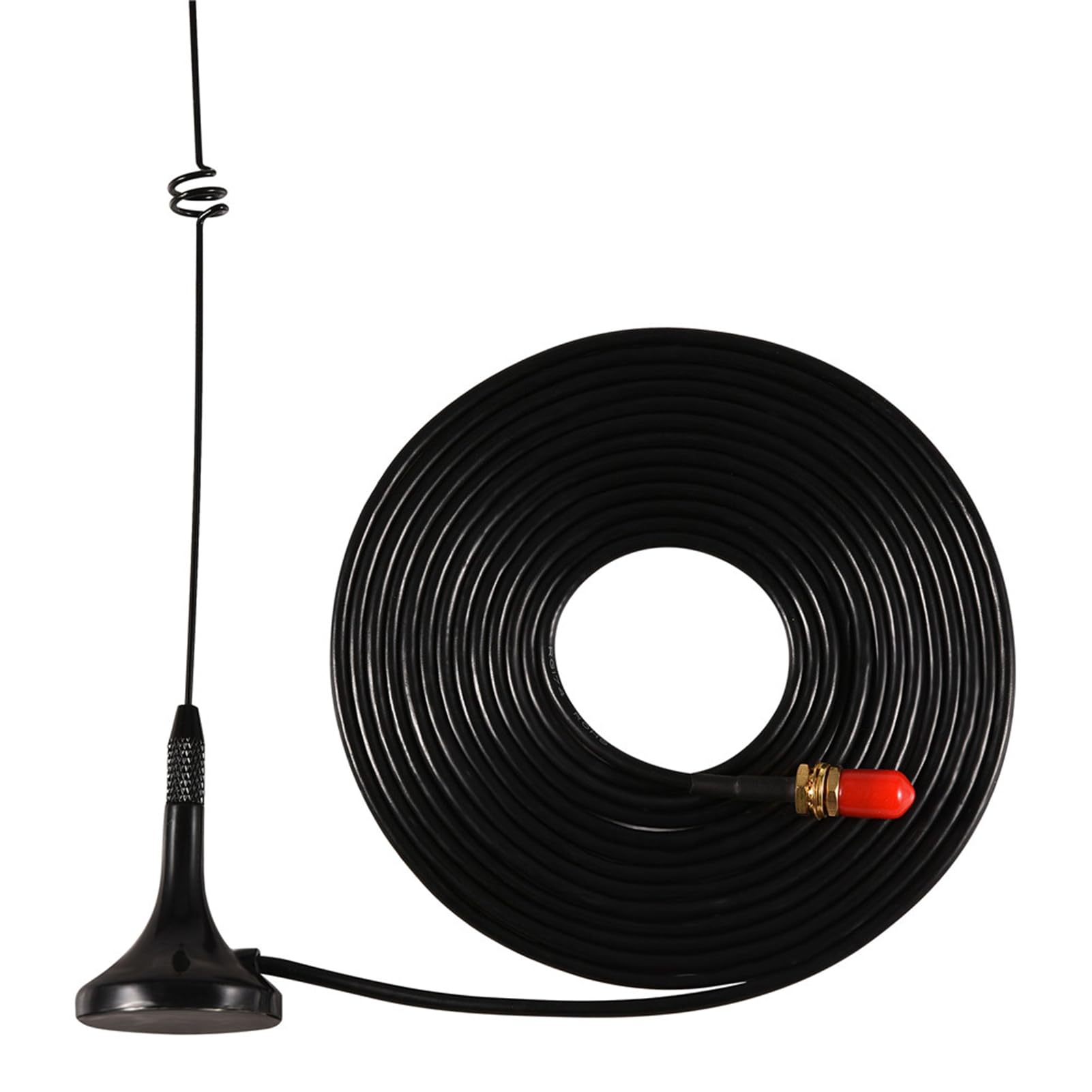 Cuifati Antenne de Voiture Double Bande, antenne Talkie-walkie UT-106UV Diamond SMA-F UT106 pour Radio Ham UV-5R BF-888S UV-82 UV-5RE antenne Longue