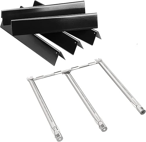 Miniatura 1 de HWGckct 69787 Quemador de parrilla de 18 pulgadas para parrillas de gas Weber Spirit 300 y Spirit II serie 300, Spirit E310 E320 S310 S320 E330 S330