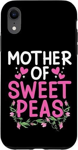 Vista 8 de Funda divertida para iPhone 15 Pro Madre de Sweet Peas Owner