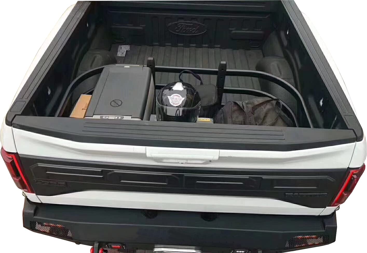 Haul Firm Truck Bed Extender No Drill Mount for Ford F-150, Raptor, F-250 Super Duty Pickup Trucks