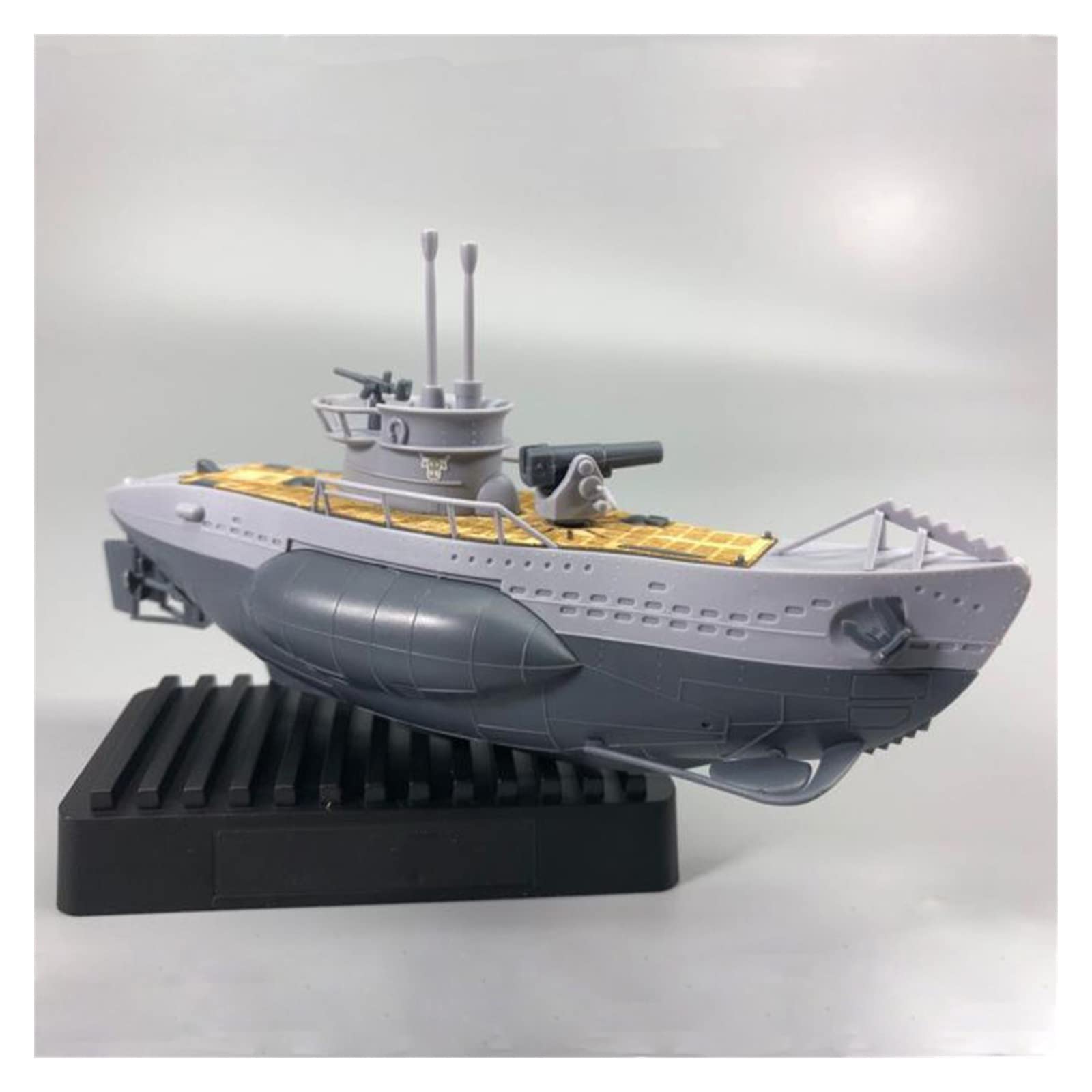 Amazon | Uボート VII型 Q版 ドイツ潜水艦タイプ 木甲板付 模型キット