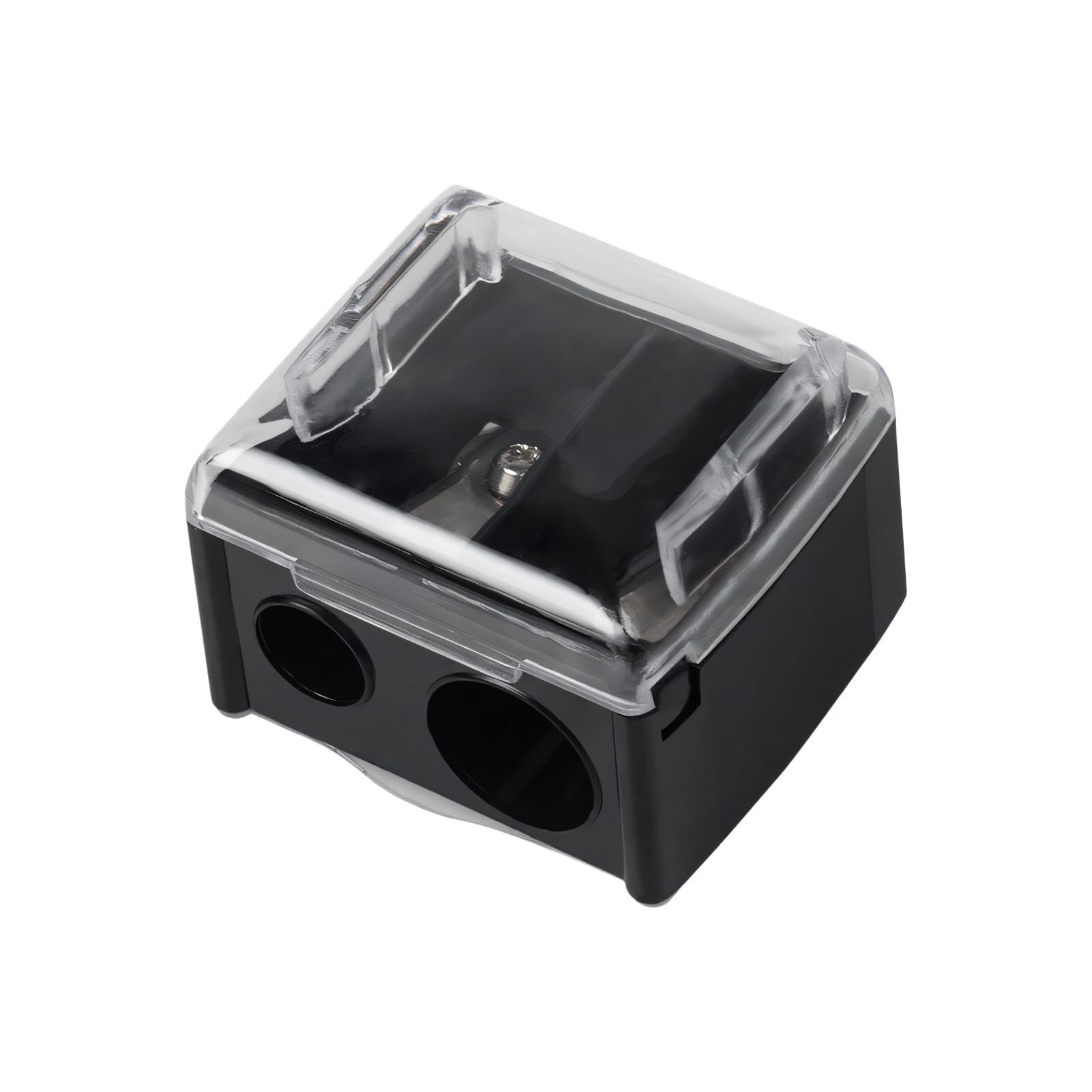 Sacapuntas de Maquillaje Doble - Afilador Universal para Lápices de Ojos y Labios con Cuchilla de Precisión - Accesorios De Maquillaje