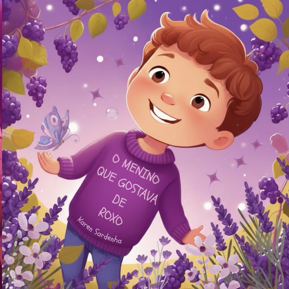 O menino que gostava de Roxo (O Menino e as Cores do Arco-Íris)