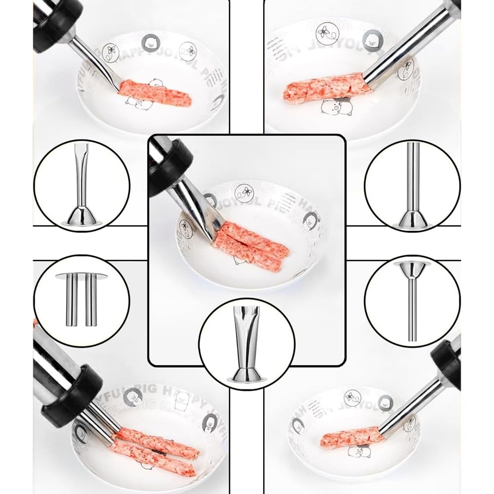 Kit de Fabrication Saccadé, Saccadé en Acier Inoxydable pour Bœuf pour Le Marqueur de Chouchoux de Saucisse de Viande Hachée