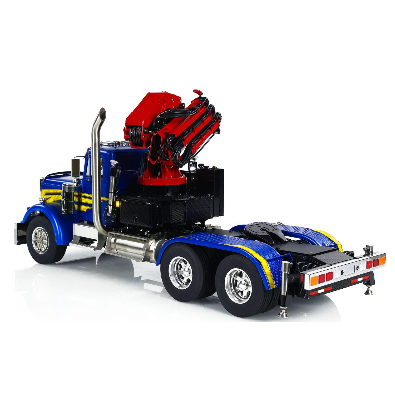 wheelfun 1/14 6X6 RC Trattore Camion Telaio Metallo 2-Speed Gearbox RTR 56344 Sound Light System ESC Servo Hobby Grade Model