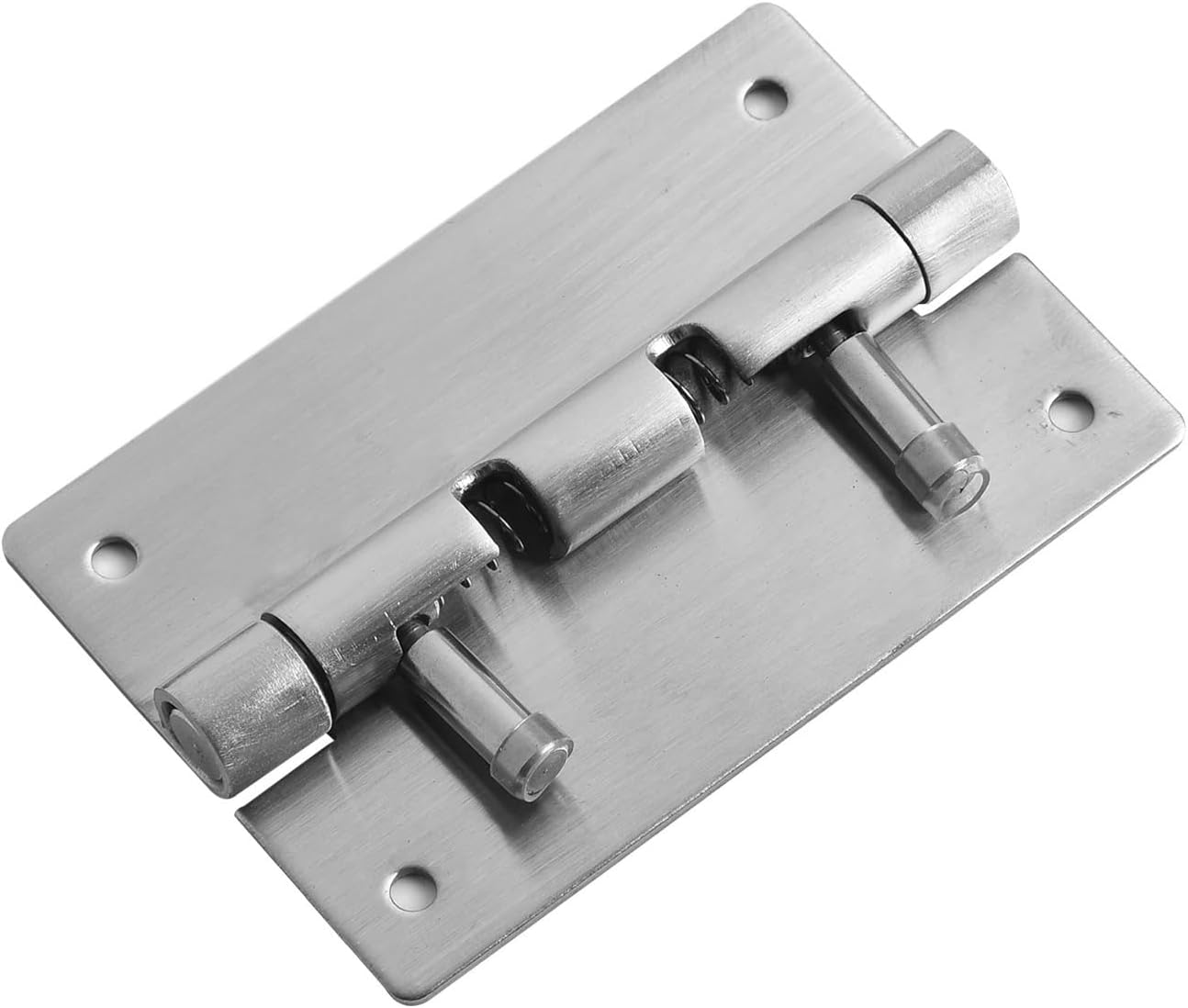 1pcs Steel Removable Hinge Adjustable Spring Latch Door Limit for Window Cabinets Jewelry Boxes Hardware(B)