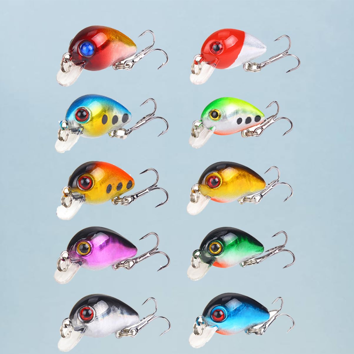 30 Uds Señuelos De Pesca Señuelo Cebo Mini