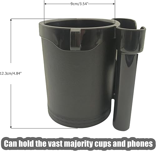 Miniatura 3 de Portavasos para bicicleta con soporte para llaves de teléfono, jaula para botella de agua para manillar para bicicleta eléctrica, scooter,