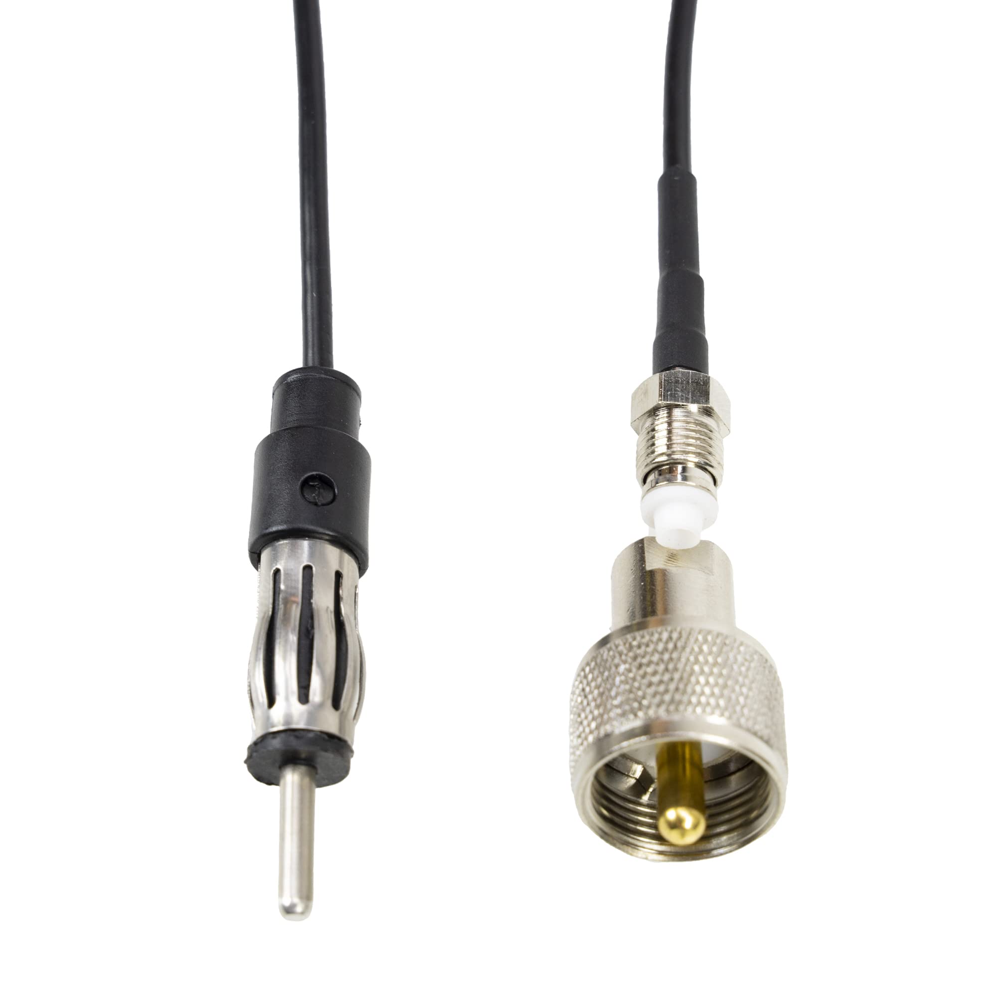 PNI Duplex 2000 Antenna CB-FM, 26-28 MHz (CB), 87-108 MHz (FM), 5-mtr Fiberglass Cables, 490 mm