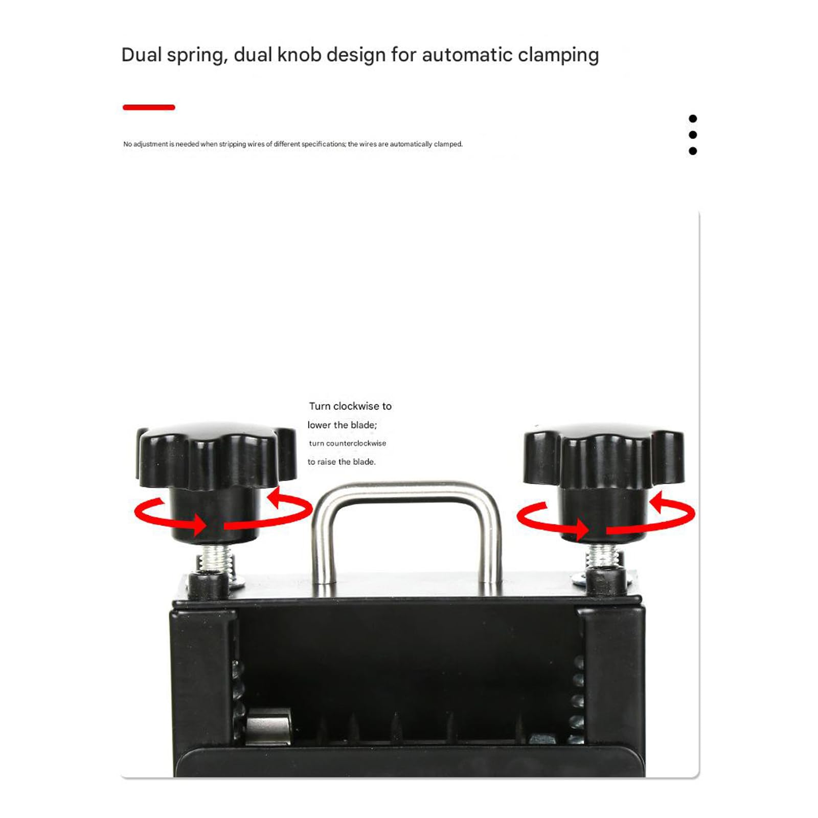 Spelafili portatile leggero Design MultiHole Strumento spelafili elettrico manuale automatico per progetti domestici Spogliarellista multiforo
