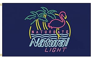 Naturday's TNF Edition: The Ultimate Natural Light Flag
