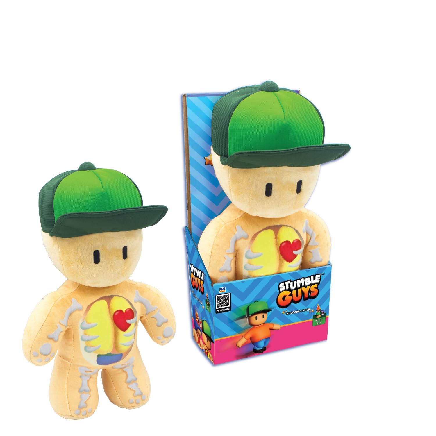 Amazon.com: P.M.I. Stumble Guys Series 3-12” Huggable Plush (Mr