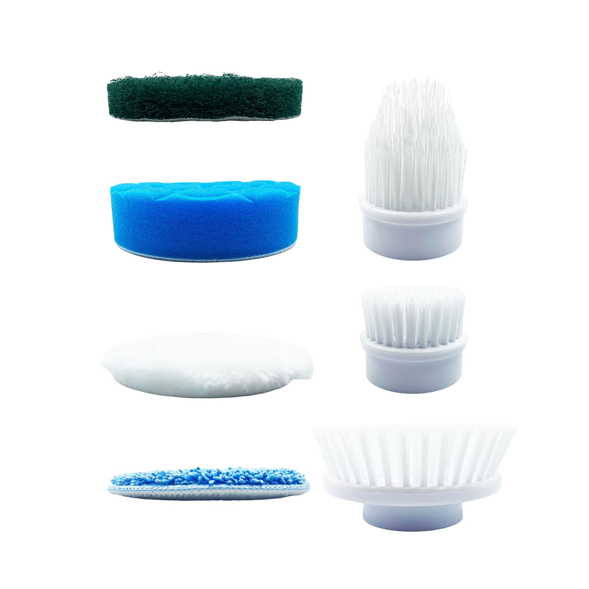 Tdbs The Dustpan And Brush Store Replacement All Attachments Scrub Master™ Electric Spin Scrubber Cordless Rechargeable - Electric Cleaning Brush Handheld Power Scrubber (Replacement All Attachments)