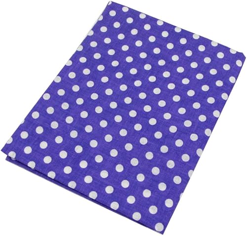 Miniatura 4 de 7 paquetes de tela de costura de algodón morado de 19.7 x 19.7 pulgadas, cuadrados precortados para manualidades de retazos