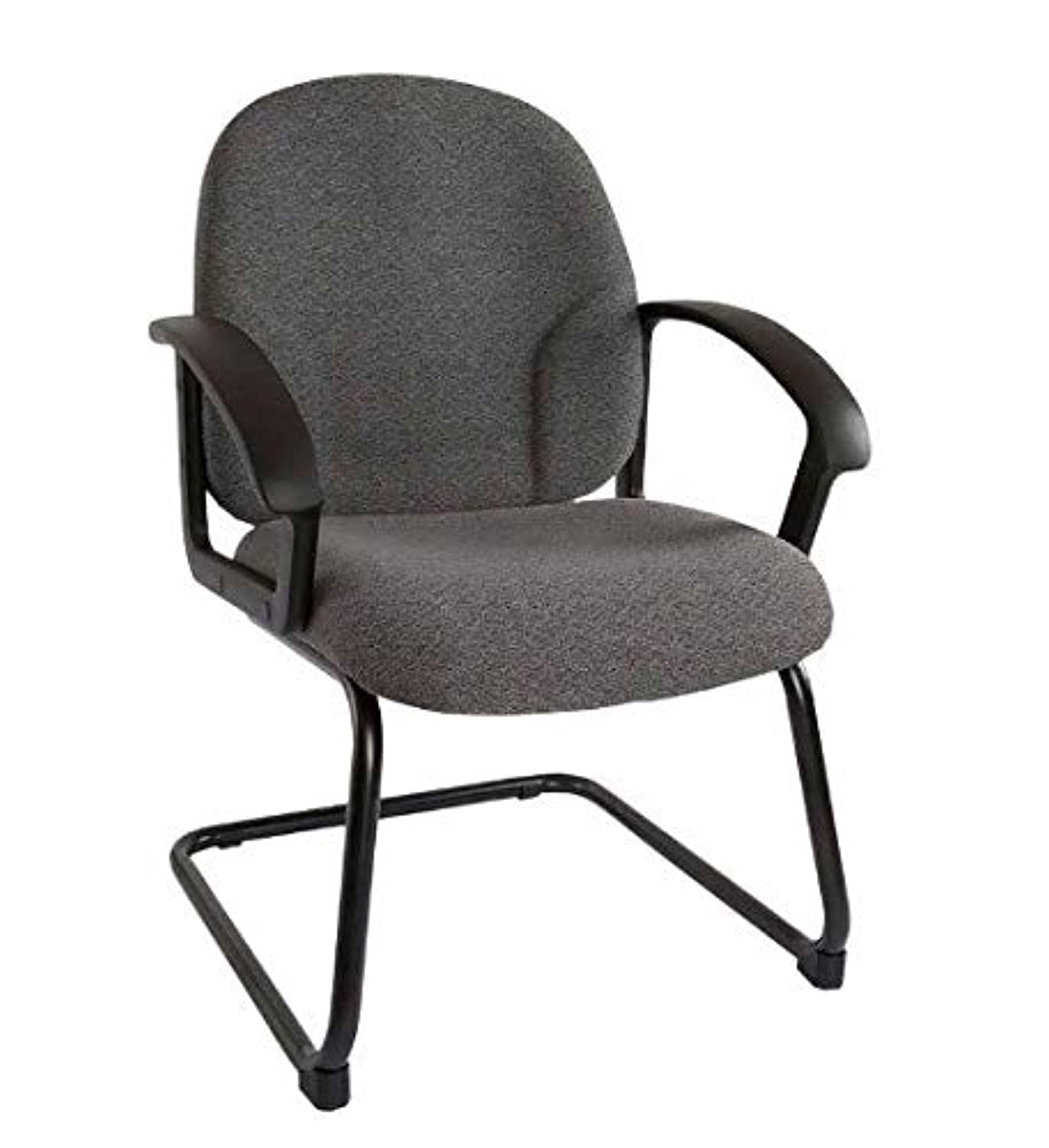 Mahmayi Modern Office Executive Superior Fabric Visitor Chair - Ergonomic, Comfortable, and Stylish Business Seating for Visitors and Meetings (Grey, Visitors)