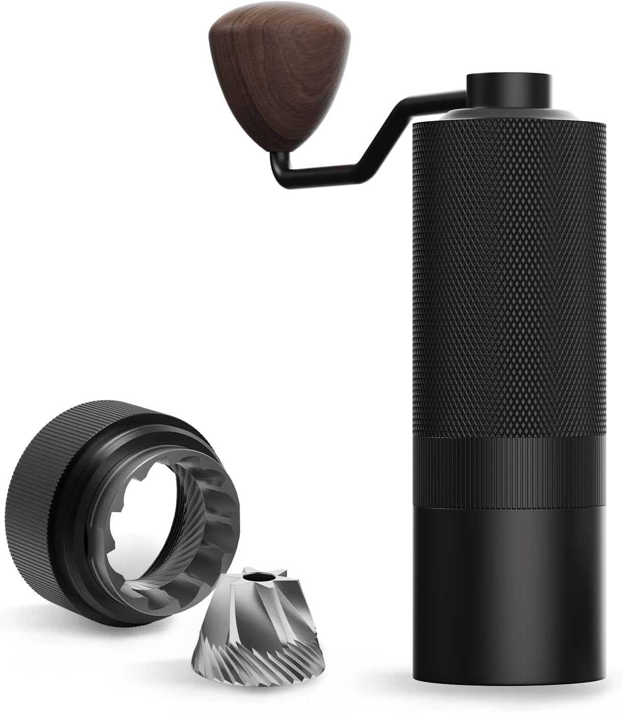 MAVO Wizard Manual Coffee Grinder, Burr Coffee Grinder Capacity 20g with CNC