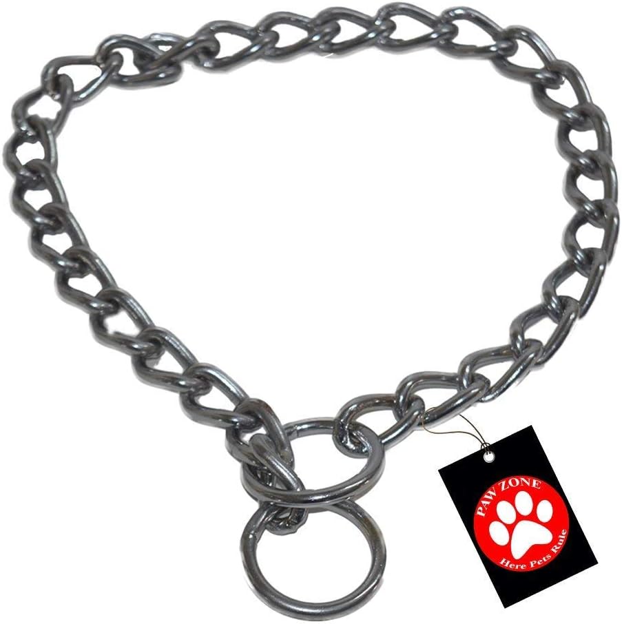 PawzoneSteel Choke Chain For Dogs (Large)