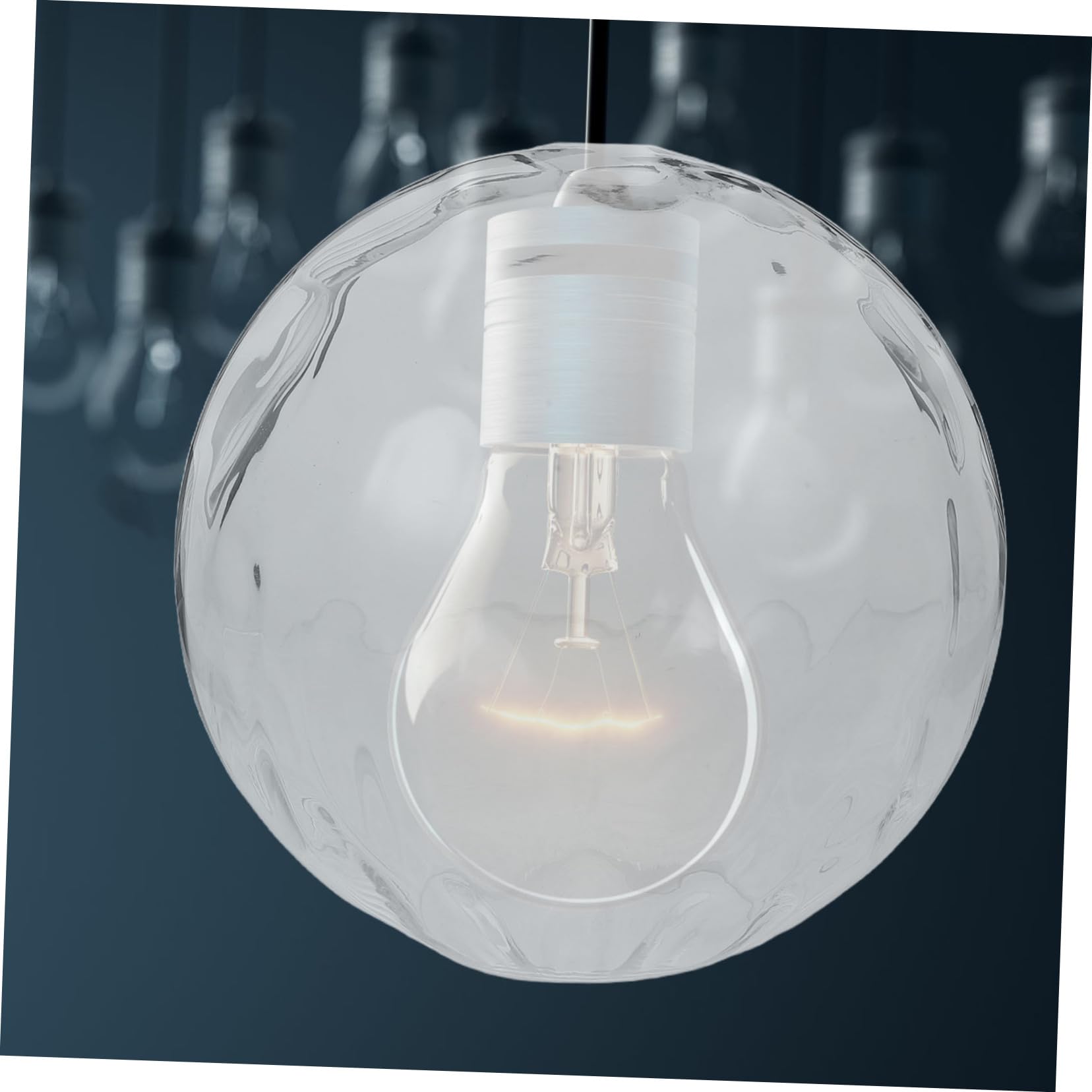 Transparentny Klosz Lampy Szklanej Do Lamp Sufitowych i Stołowych Przezroczysta Okrągła Kula Do Lamp Wiszących i Żyrandoli Elegancki Dodatek Wystroju Wnętrz