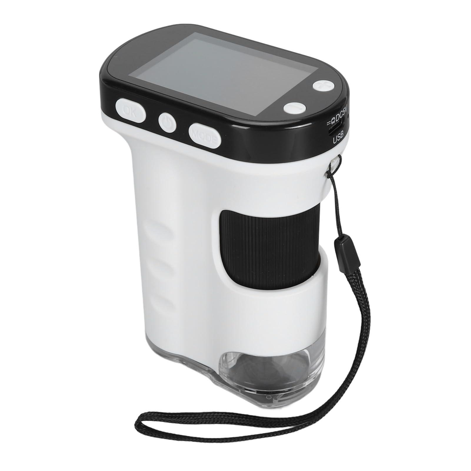 Microscopio Digital para Niños Mini Cámara de Bolsillo Microscopio Digital Portátil 1080P 30 con 2 Portaobjetos de Muestras para Aventuras Al Aire Libre