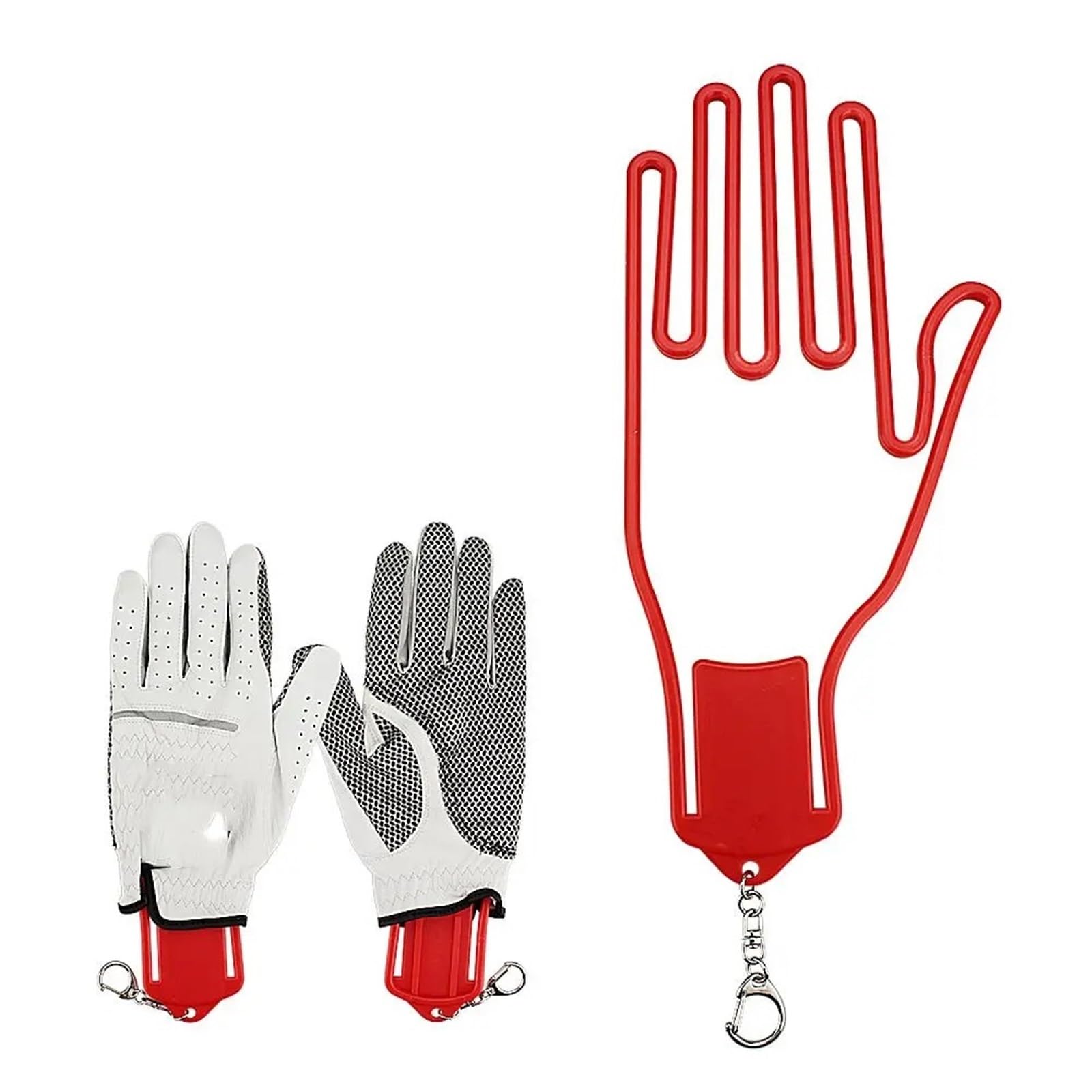 Lot de 10 supports durables pour gants de golf