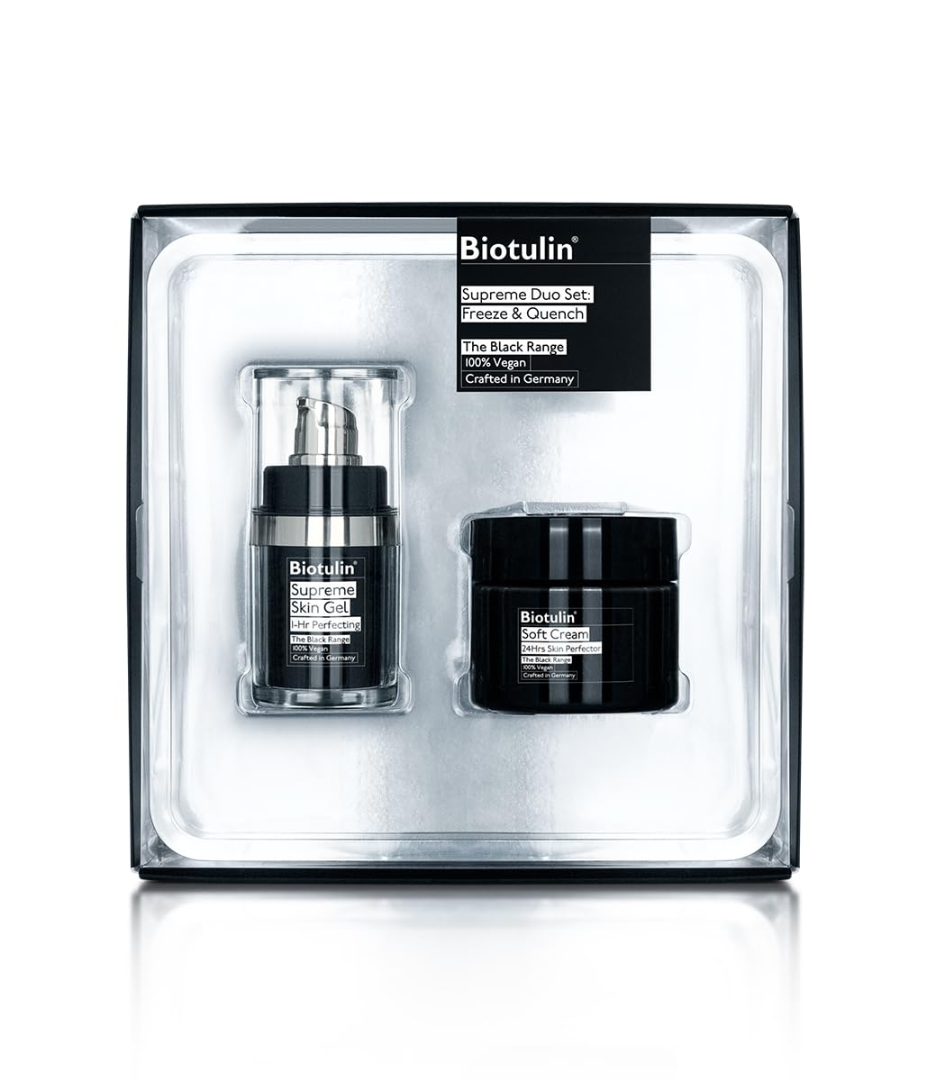 Biotulin Gift Box - Anti Wrinkle Cream And Serum - Hyaluronic Acid - Anti Aging Ingredients …