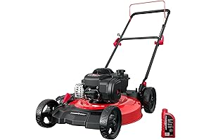 PowerSmart Gas Lawn Mower 21-Inch with Briggs and Stratton Engine