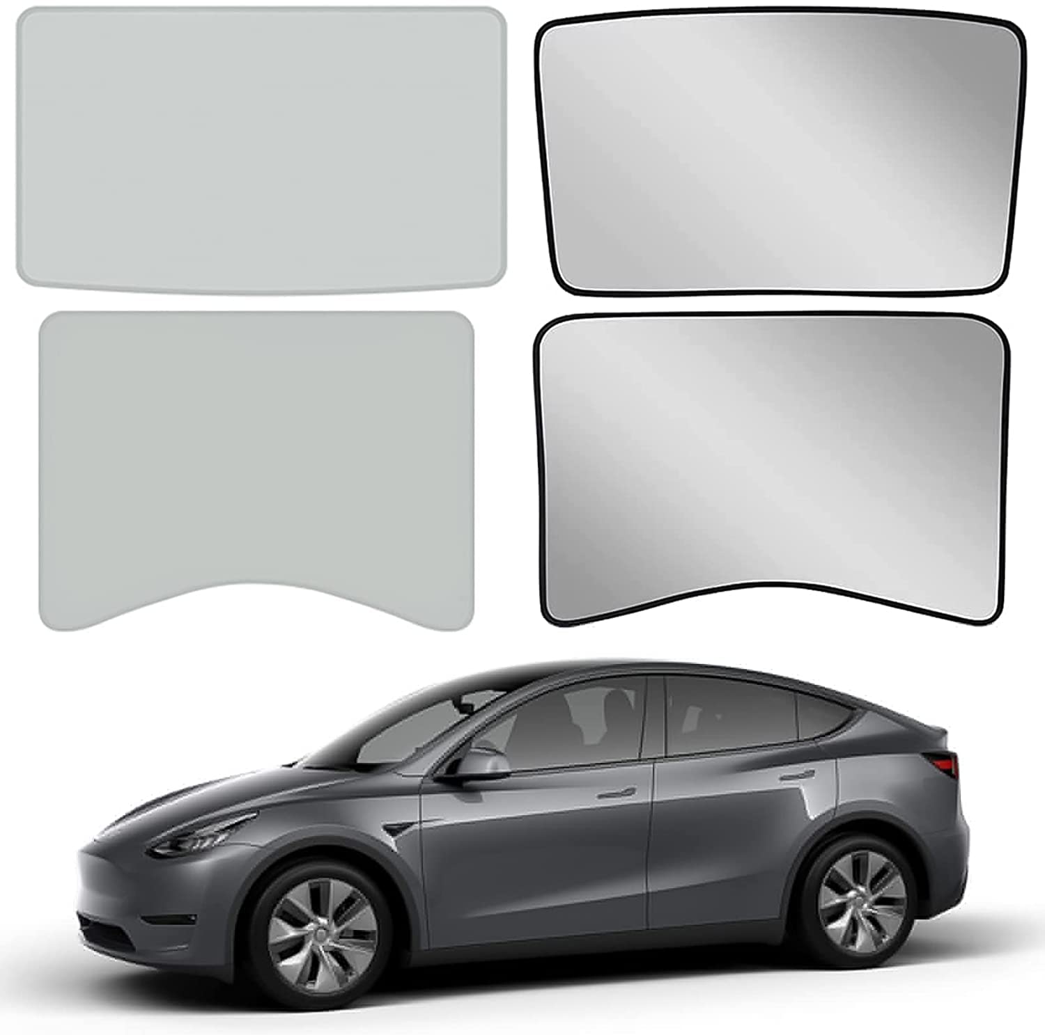 pour Tesla Model 3 Pare-Soleil FenêTres Voiture Auto Pare Soleil FenêTre Bloquer Anti Les Rayons Uv Protection Uva Maximale BéBéS Enfants Et Animaux