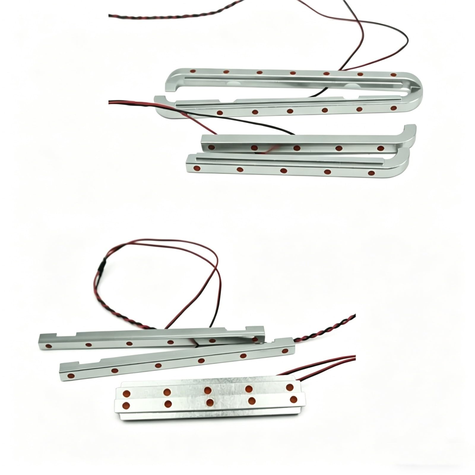 Per Tamiya Per King Per Hauler 1/14 RC Camion Rimorchio Ribaltabile 56301 Auto Luce Luci Laterali Striscia Fai Te Parti Accessori Aggiornamento RC Componenti