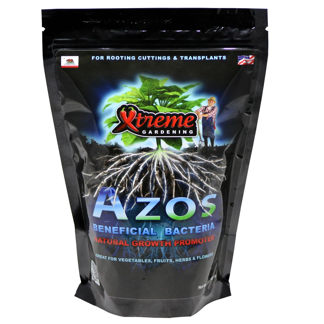 Amazon.com : Xtreme Gardening AZOS 8 lb – Beneficial Nitrogen