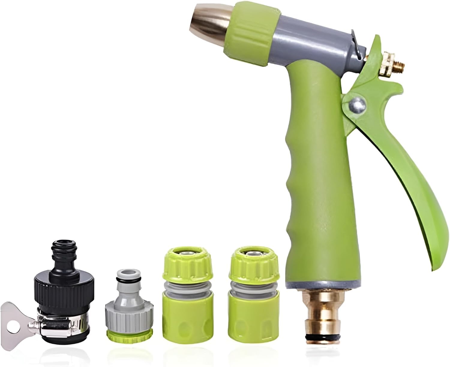 Zorzel Garden Hose Spray Nozzle Water Sprayer Gun, Garden Sprinkler Car Wash Supplies All-Copper Water Gun, Metal Water Nozzle Copper High-Pressure Car Wash Home Gardening Water Gun Set (B0D9YP5LNS) Amazon Price History, Amazon Price Tracker