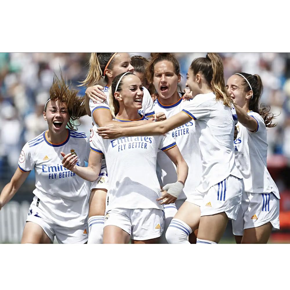 Bandera Oficial del R Madrid Equipo de Fútbol España, Equipación Oficial Fútbol Madrid para Regalo, Partidos y Celebraciones